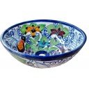 Talavera Vessel Sink Round Colibri